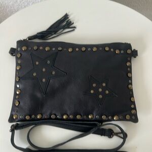 NWOT - Viola Castellani studded leather versatile purse